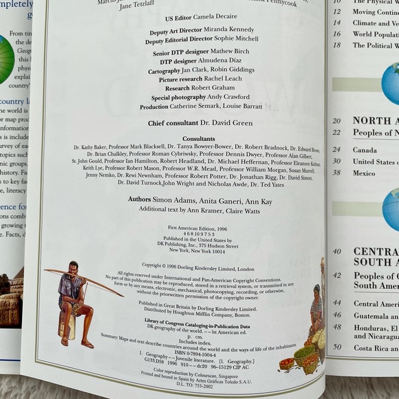 Dorling Kindersley Geography of the World Book - Picture 5 of 8